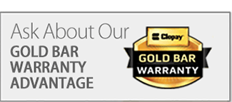 Ask about our Gold Bar Warranty.